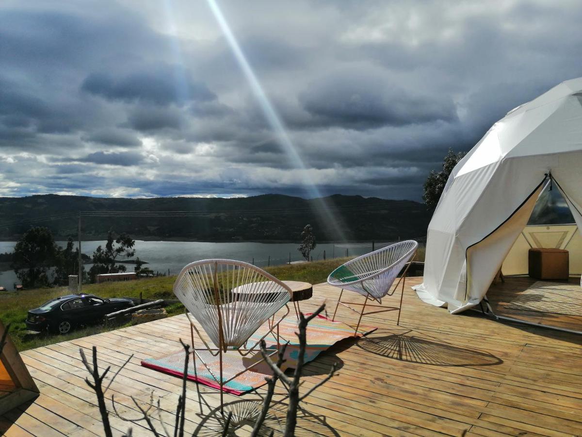 Hotel Andes Glamping Guatavita Esterno foto