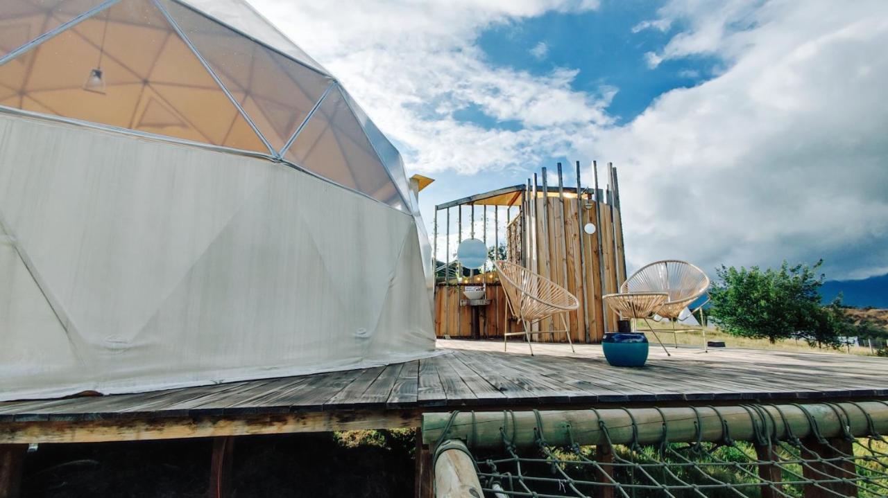 Hotel Andes Glamping Guatavita Esterno foto