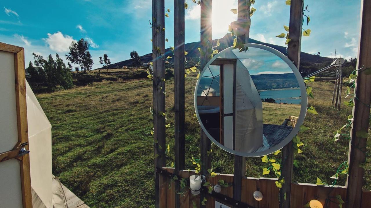 Hotel Andes Glamping Guatavita Esterno foto